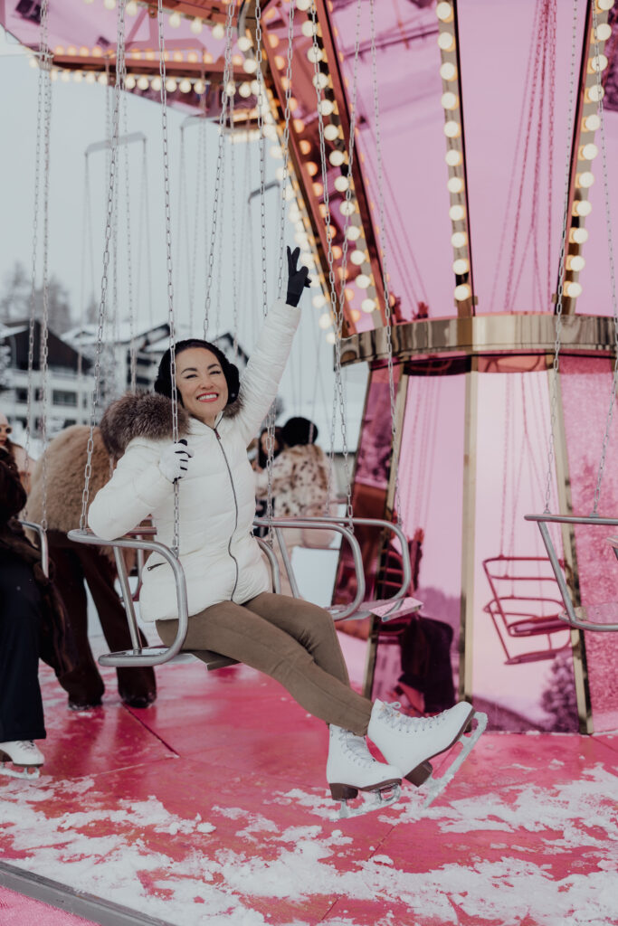 Pink Chain Carousel
